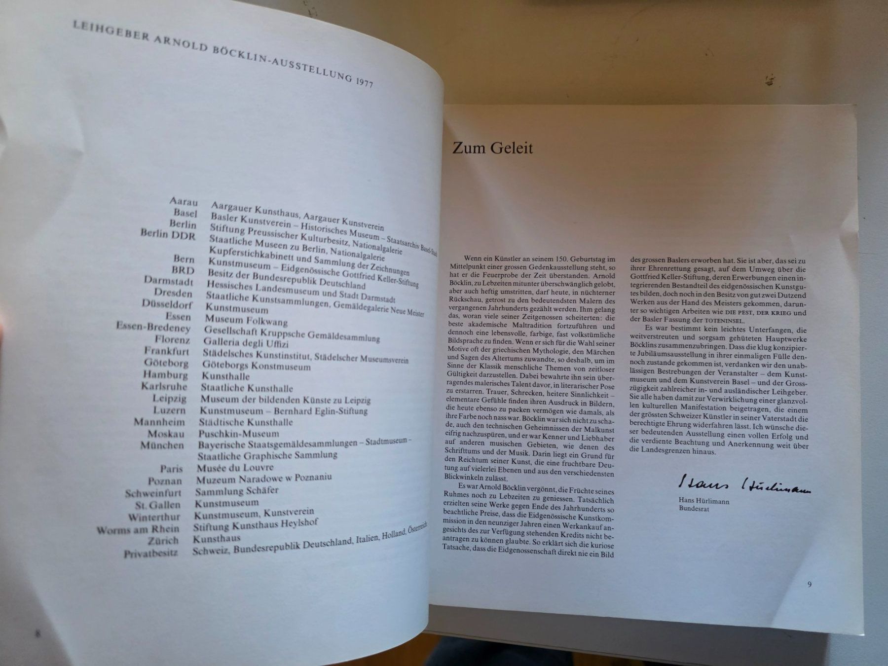 Bücher: Arnold Böcklin - Kunstmuseum Basel - 1977 – Gebraucht aus Walterswil BE von Lonitti 4