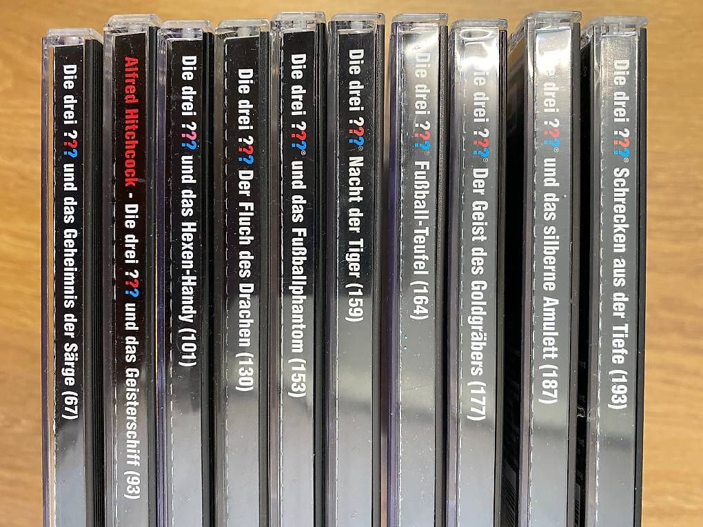 CDs: 10 VERSCHIEDENE "DIE DREI???" CD'S – D'occasion à Alberswil par mina012 1