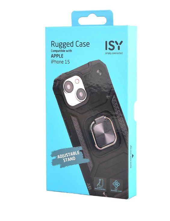 Apple Cover & Protezioni schermo: 📱 Apple iPhone 15 Rugged Case 360° Ring-Ständer NEU OVP 📱 – Nuovo e nell'imballaggio originale da Effretikon venduto da SEMOUNA 2