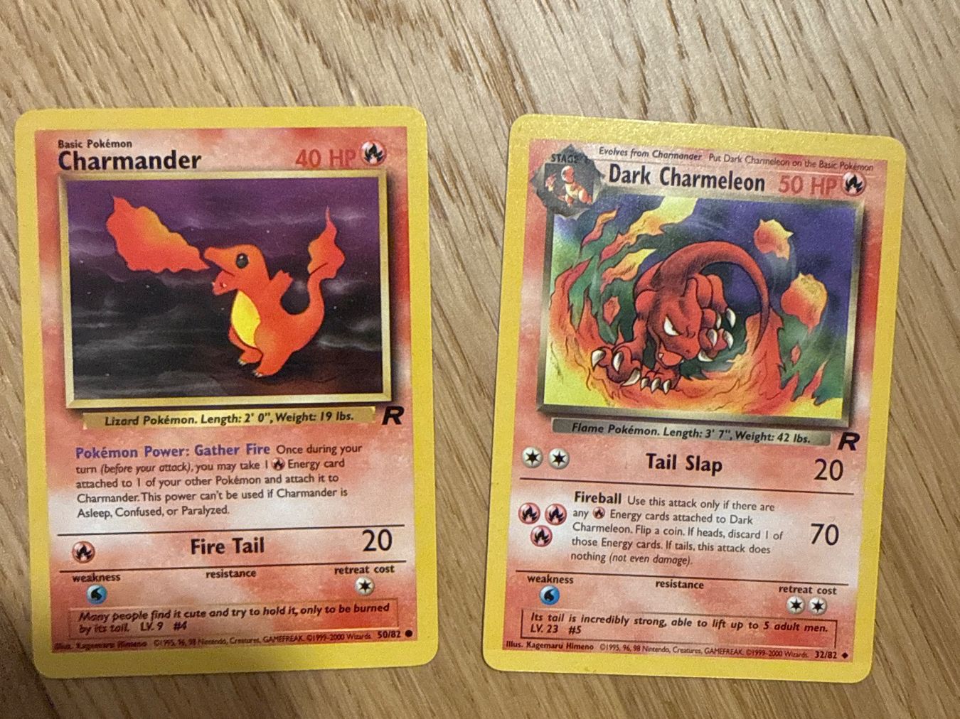 Cartoline: Pokemon Charmander + Dark Charmeleon Team Rocket ab 1.- – Usato da Frauenfeld venduto da Poke_Toniii