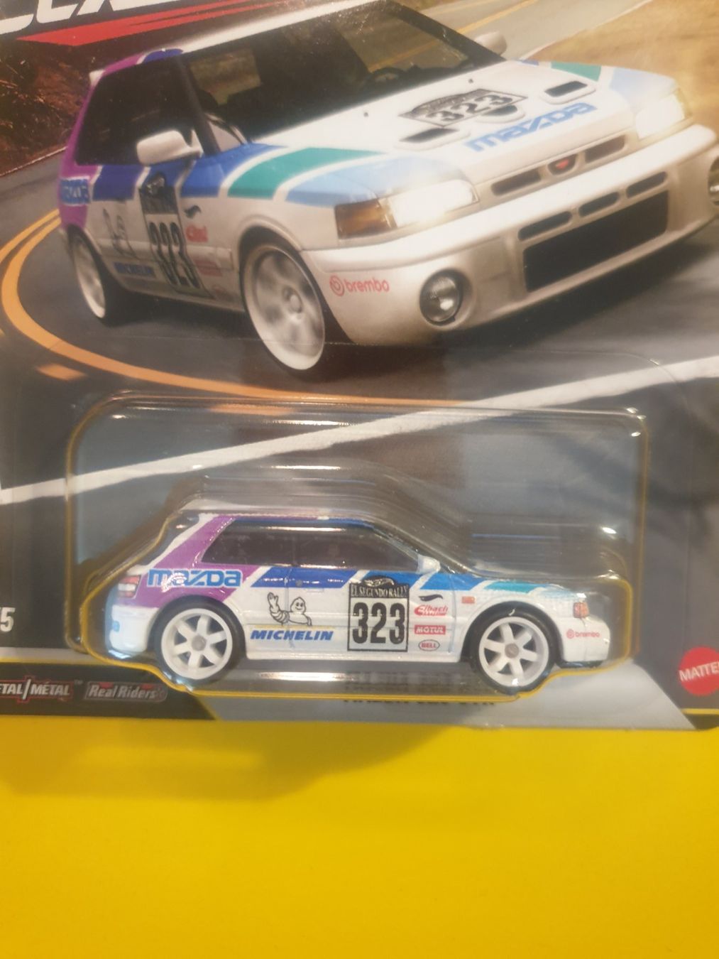 Hot Wheels Modellini d'auto: Hot Wheels MAZDA 323 GTR – Nuovo e nell'imballaggio originale da Oftringen venduto da Rotor 2