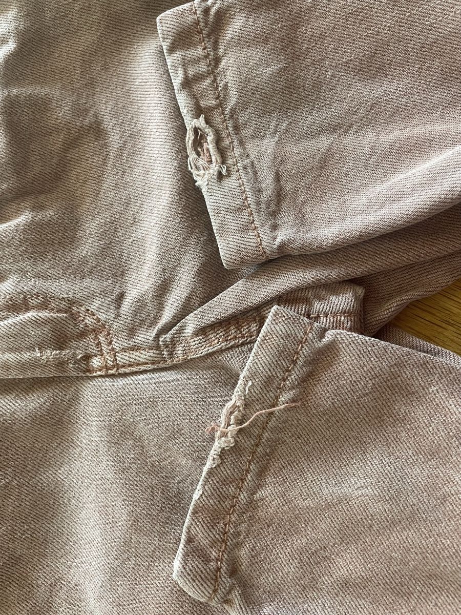 H&M Pantaloni: H&M Kinder JeansHose, Grösse 98, altrosa, – Usato da luzern venduto da plueschmors. 4