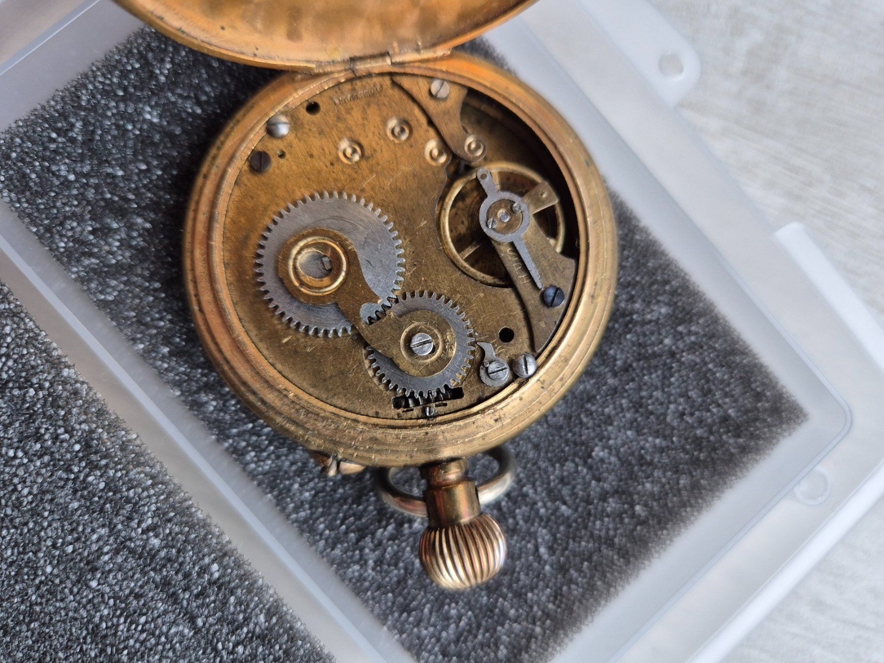 Uhren: Ca. 100 Jahre alte Taschenuhr – Defekt aus Richterswil von col_75d2 3