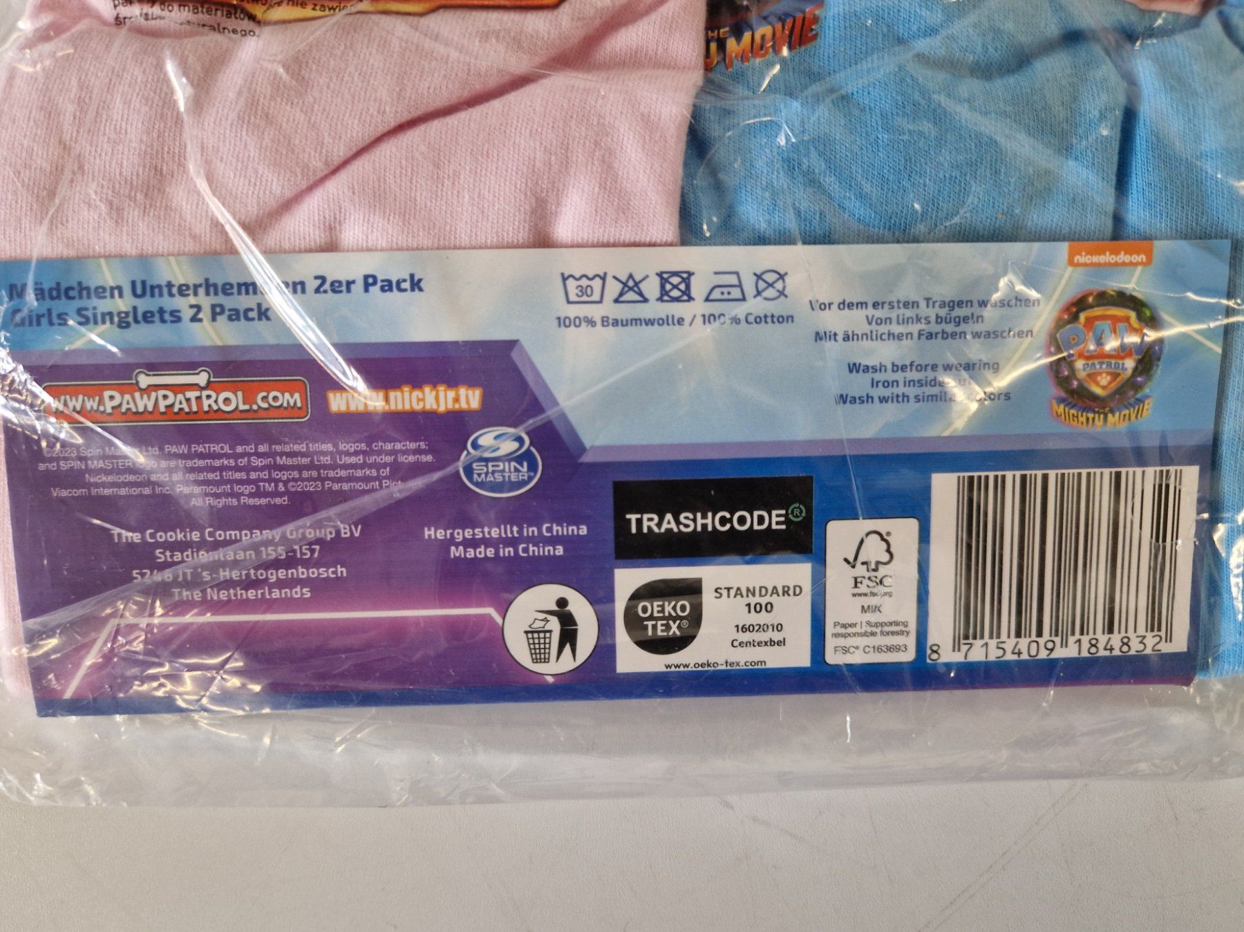 Disney Sous-vêtements: Mädchen Unterhemd 2er Pack Grösse 110/116 – Neuf (Voir description) à Muhen par Restwert_Muhen 3