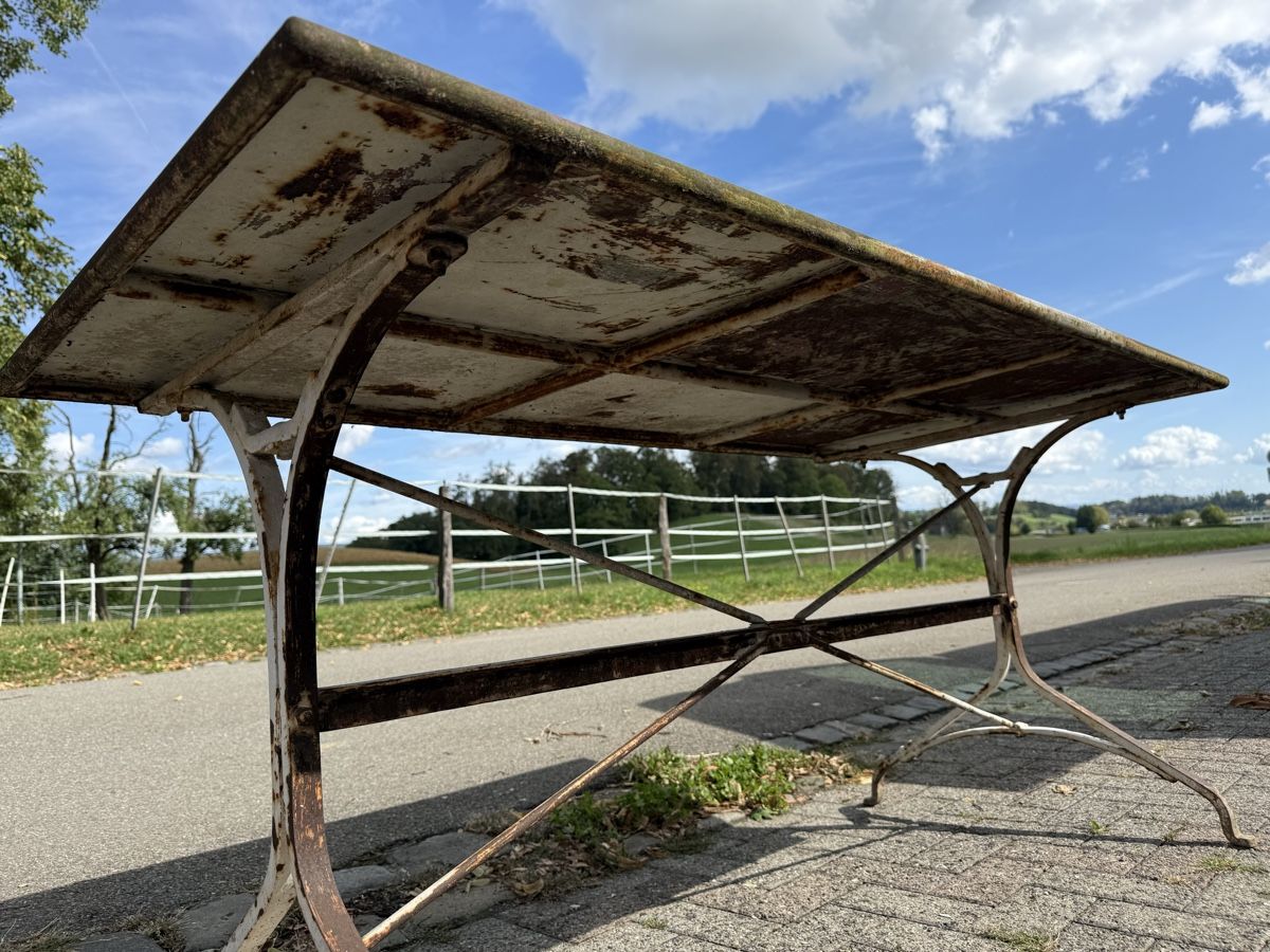 Tables: Vintage antiker Gartentisch – D'occasion à Menzengrüt par SC1973 5