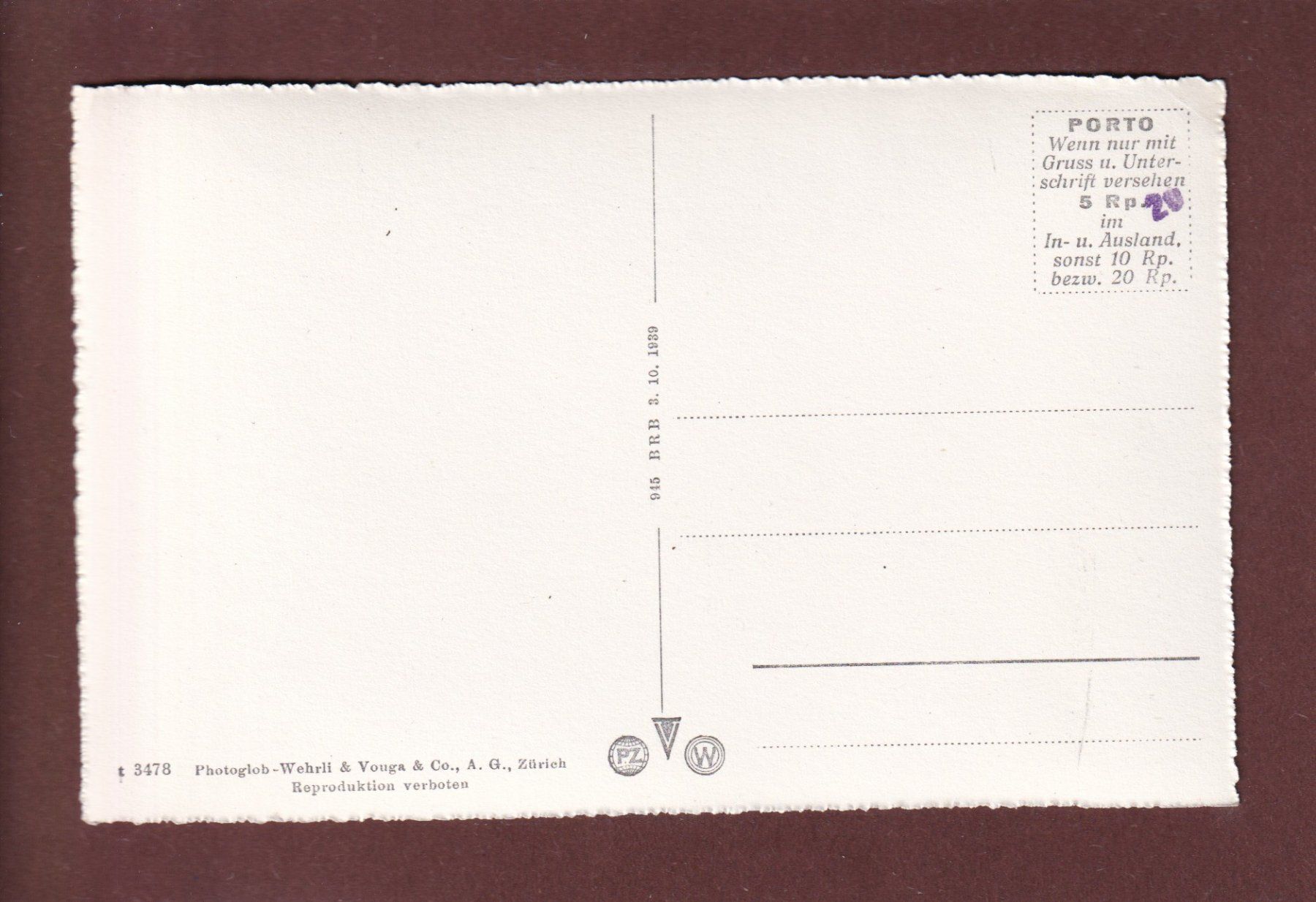 Cartoline postali: Schloss SARGANS – Usato da Pully venduto da nicecards 1