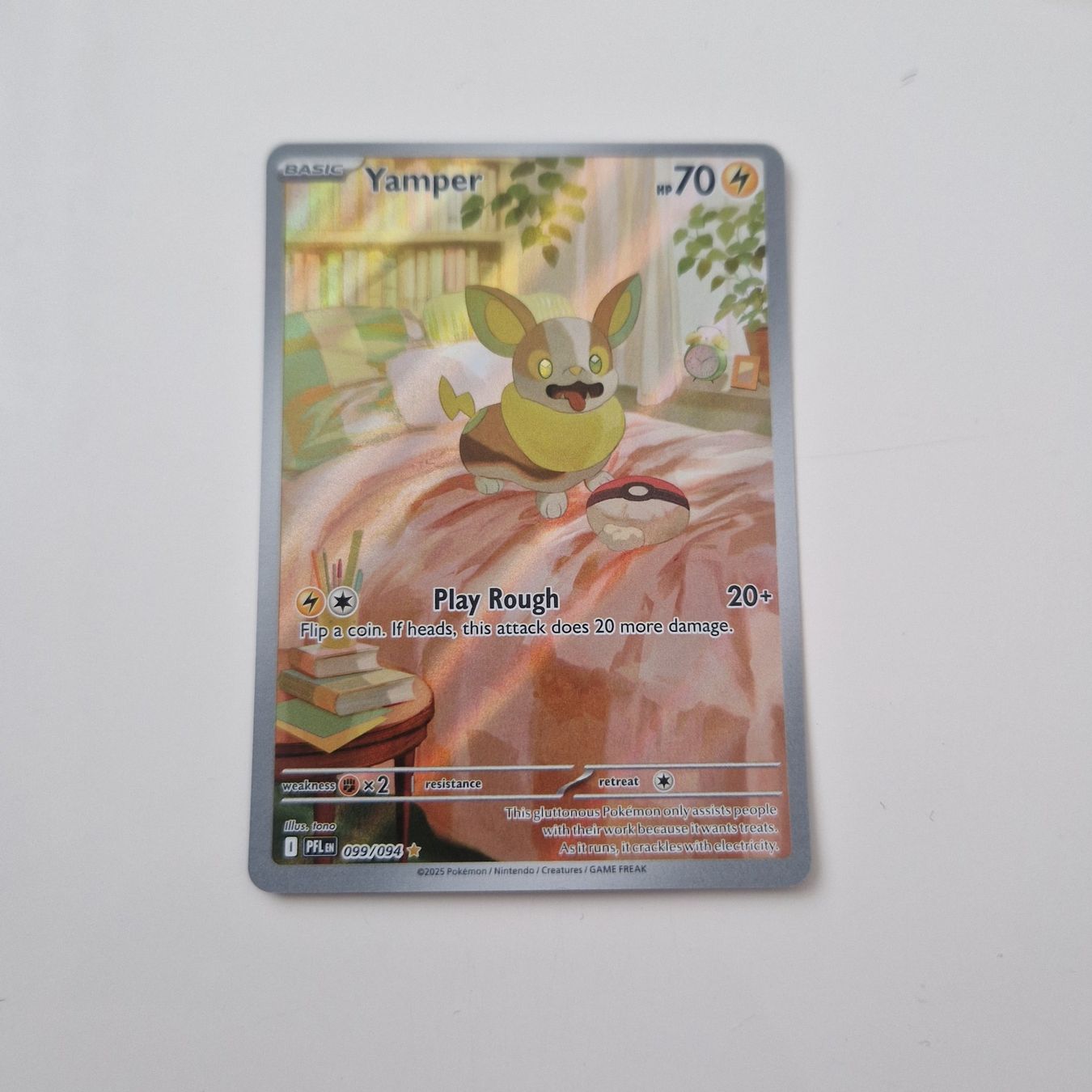 Pokémon Carte collezionabili: Phantasmal Flames Yamper 099/094 Englisch – Usato da Brugg AG venduto da Sasch09