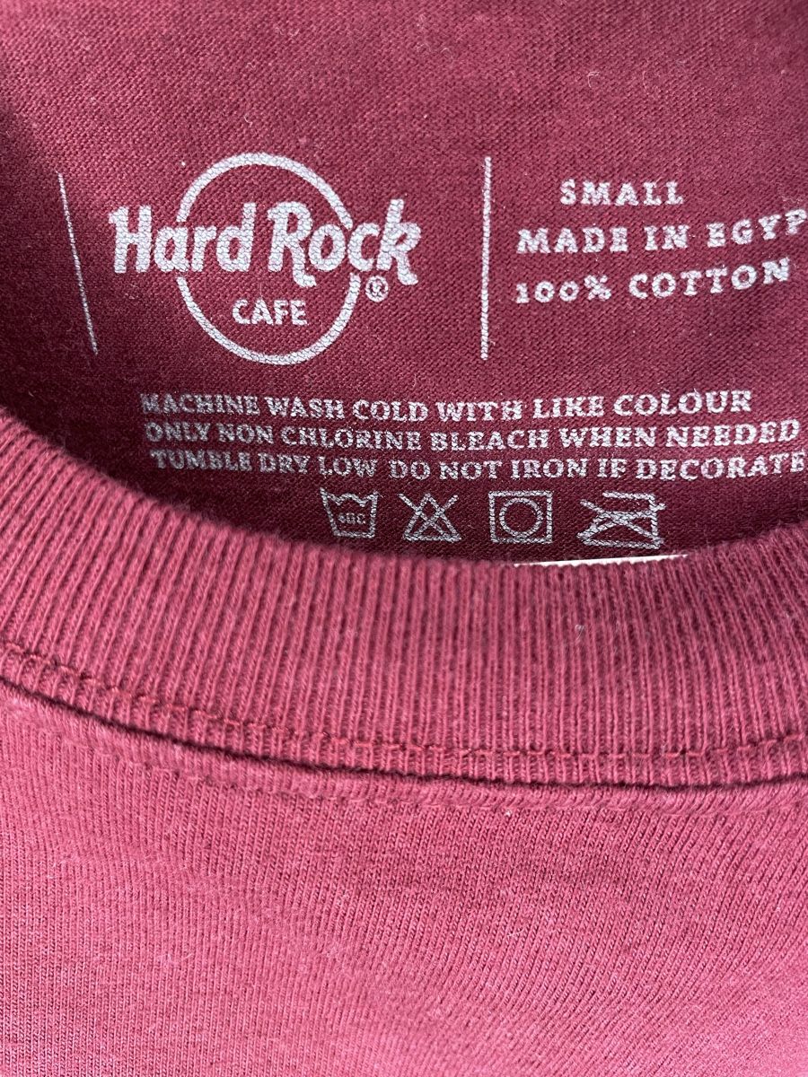 Hard Rock Cafe T-shirt: T-Shirt Hard Rock Bordeaux – Usato da Capolago venduto da LA.BOTTEGA 2