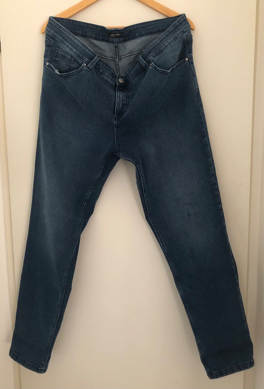 Jeans: Damen Jeans, Grösse 48, Classic Blau – Usato da Hochfelden venduto da powerplay61 2