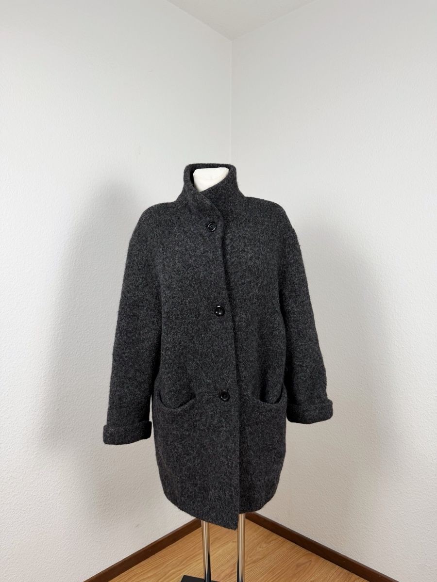 Cappotti: Stylish wool grey coat – Usato da Knonau venduto da Grapesvintage 1