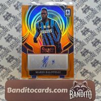 2025-26 Panini Select Mario Balotelli auto /49 - Inter topps