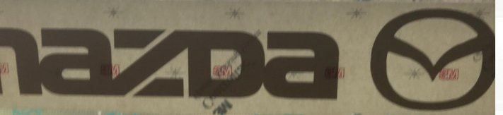 Sticker: Mazda Aufkleber für Heck/Front scheibe – Nuovo (secondo la descrizione) da Aarau venduto da Foruschweiz 2