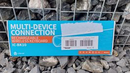 Iclever Rechargeable Wireless Keyboard IC-BK10 neu