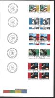 5 FDC Pro Patria 1998 Serie Viererblöcke ET Bern 12.5.1998