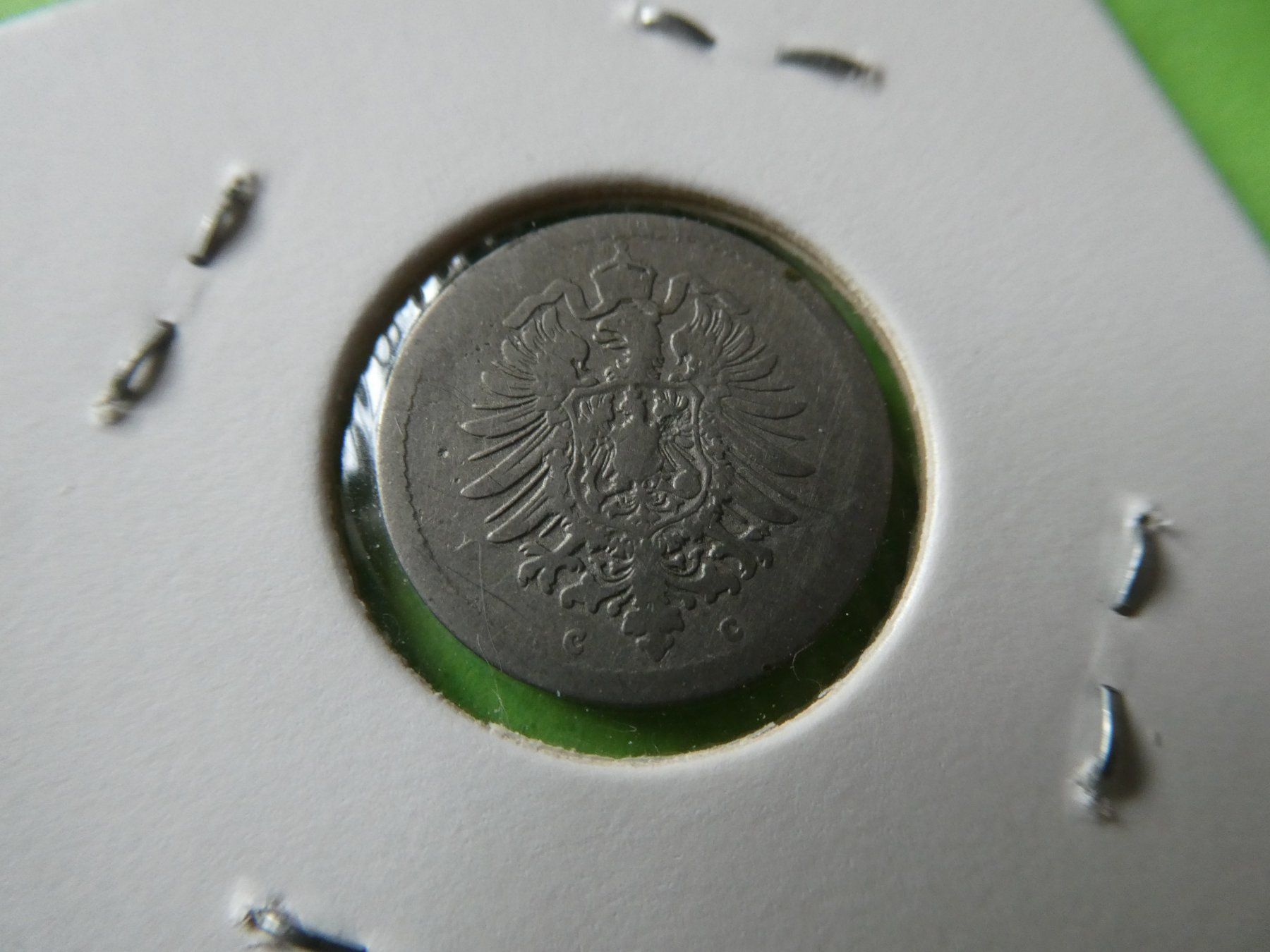 Tutti le monete: Dt. Reich 1874 C, 5 Pfennig – Usato da Hinterforst venduto da Rohusri 1