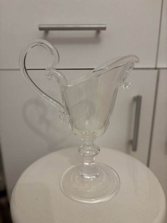 Pichet En Verre 3d Icône Réaliste Pichet Vide Avec Poignée Article De