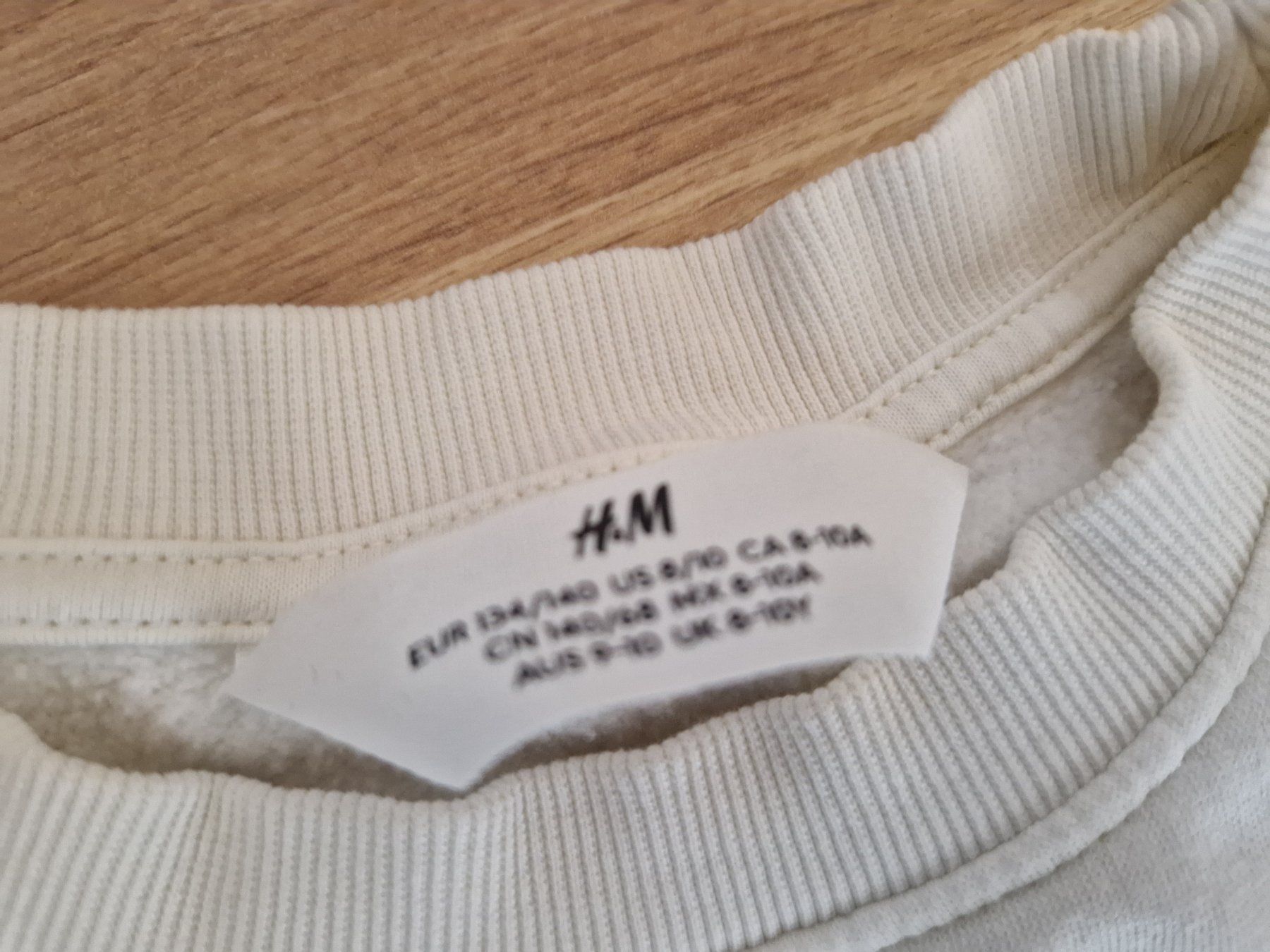 H&M Maglioni & Felpe: weisser Pulli / Pullover (Kommunion) 134 / 140 – Usato da Giswil venduto da monimaus08 1