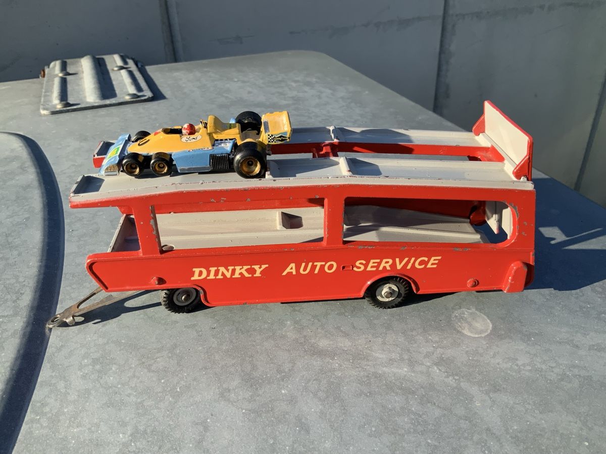 UNIQUE TB ETAT ! Remorque Camion DINKY AUTO SERVICE DINKY SU - 255