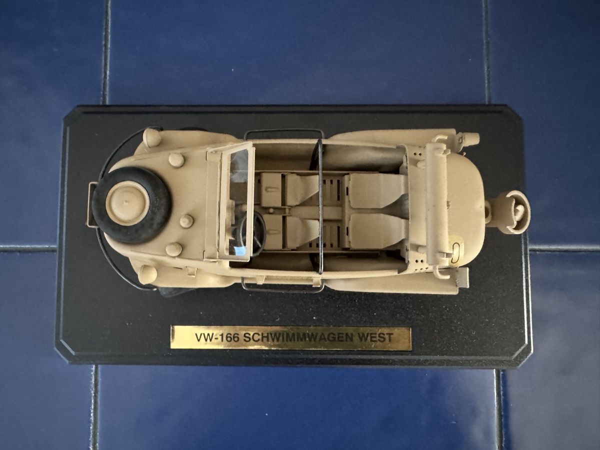 Volkswagen Modellini d'auto: VW-166 Schwimmwagen West – Nuovo e nell'imballaggio originale da Triesen venduto da .SPM. 3