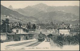 VS Clarens - Bahnhof - Bahn