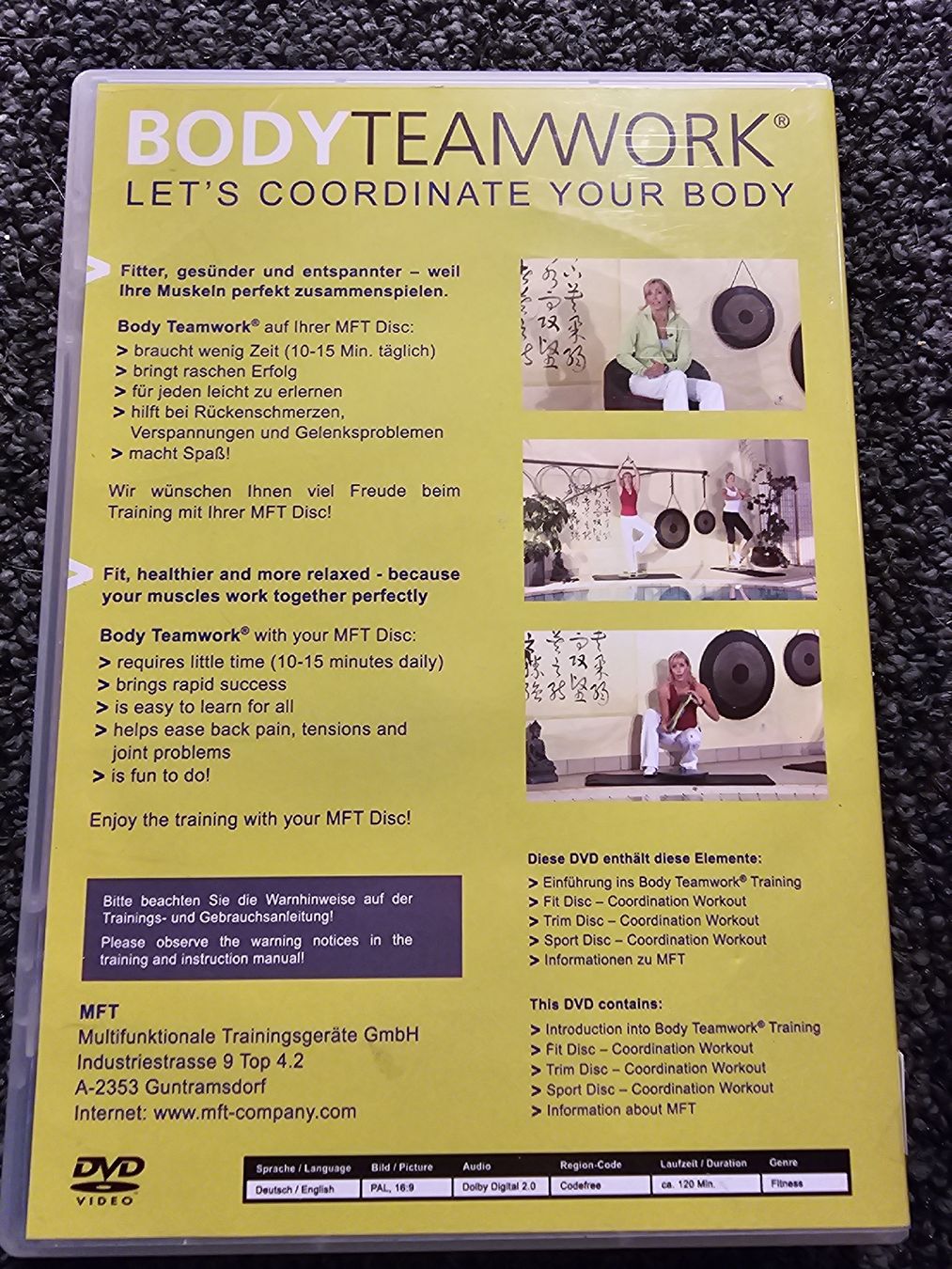 Tutti i DVDs: MFT Bodyteamwork DVD (17111) – Usato da Ruswil venduto da jan_bxl5 1