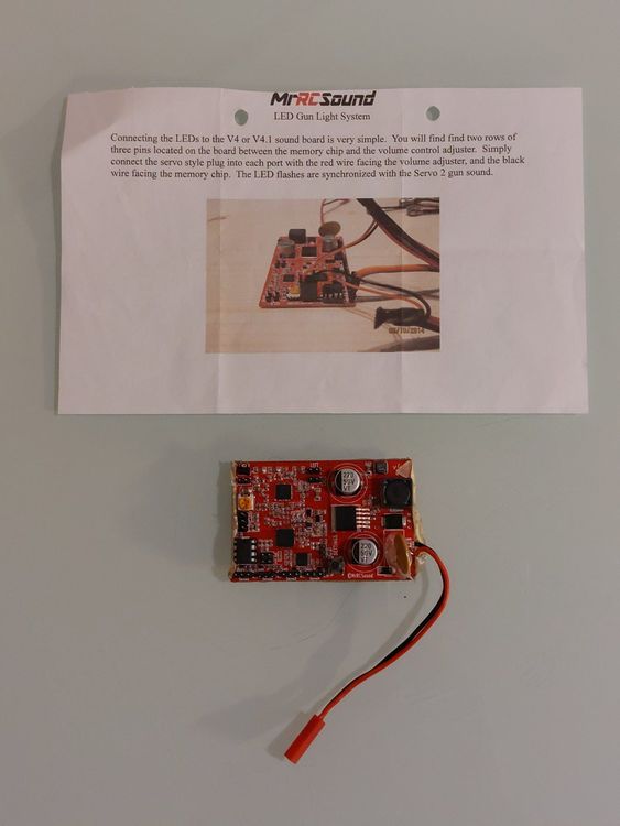 MrRCSound (Module son RC/ RC Soundmodule) Avion/Flugzeug Kaufen auf