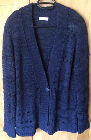 Cardigan/Jacke, marine, Gr.L, BONITA