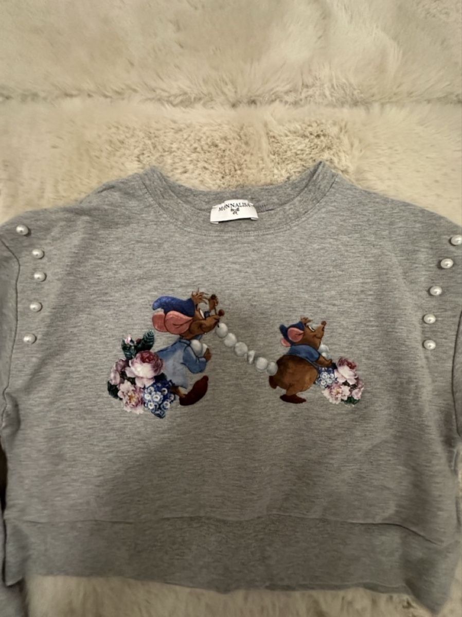Monnalisa Pullover & Sweatshirts: Monnalisa Mädchen Pullover Gr. 128/8J Top Zustand! – Gebraucht aus Jonen von rdi_qj9p