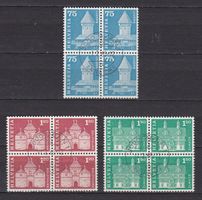 1968 Kompletter Satz  ERSTTAG mit Gummi  nach  SBK 150Fr.