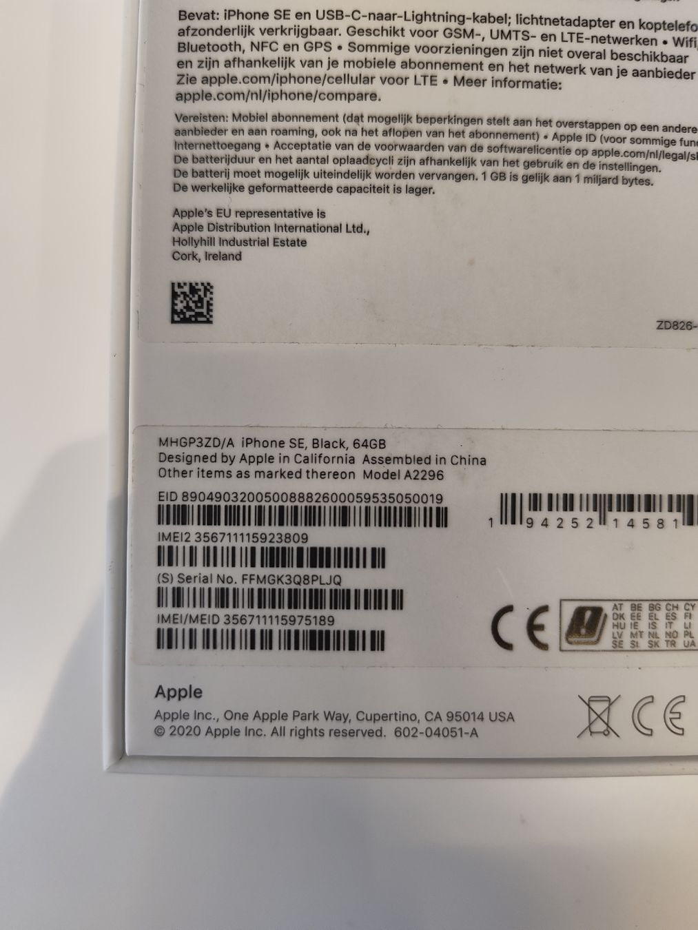 Apple Telefoni cellulari / Smartphones: iPhone SE Black 64GB Akku Zustand 85% – Usato da Therwil venduto da Cordachu_Trade 3
