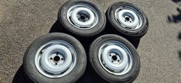 VW Stahlfelgen 4x100 Lochkreis vom Golf 2