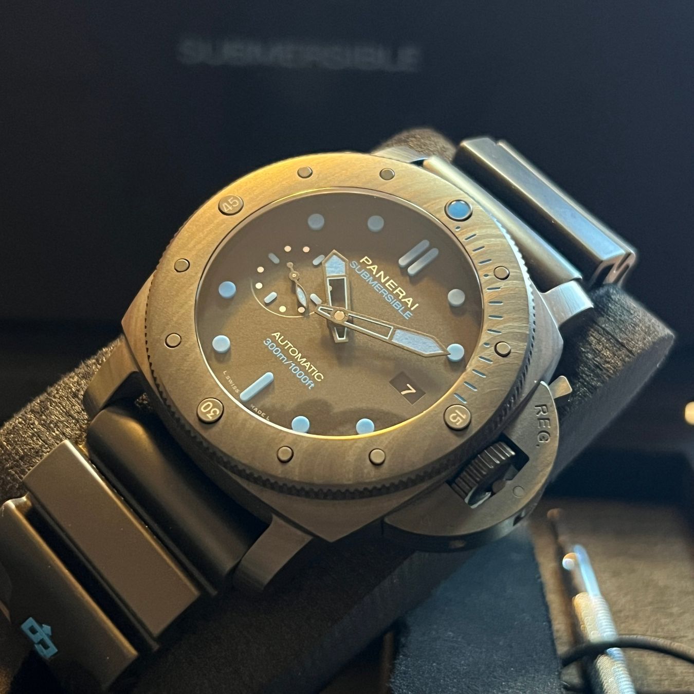 Panerai Montres: FLASH SALE Panerai Submersible Carbotech Full Set PAM01616 – D'occasion à Carouge GE par Watchaser 8