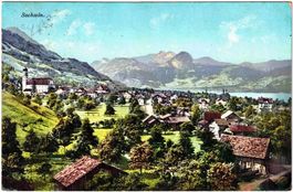 SACHSELN - Generalansicht (im Sommer) ca. 1920 (OW)