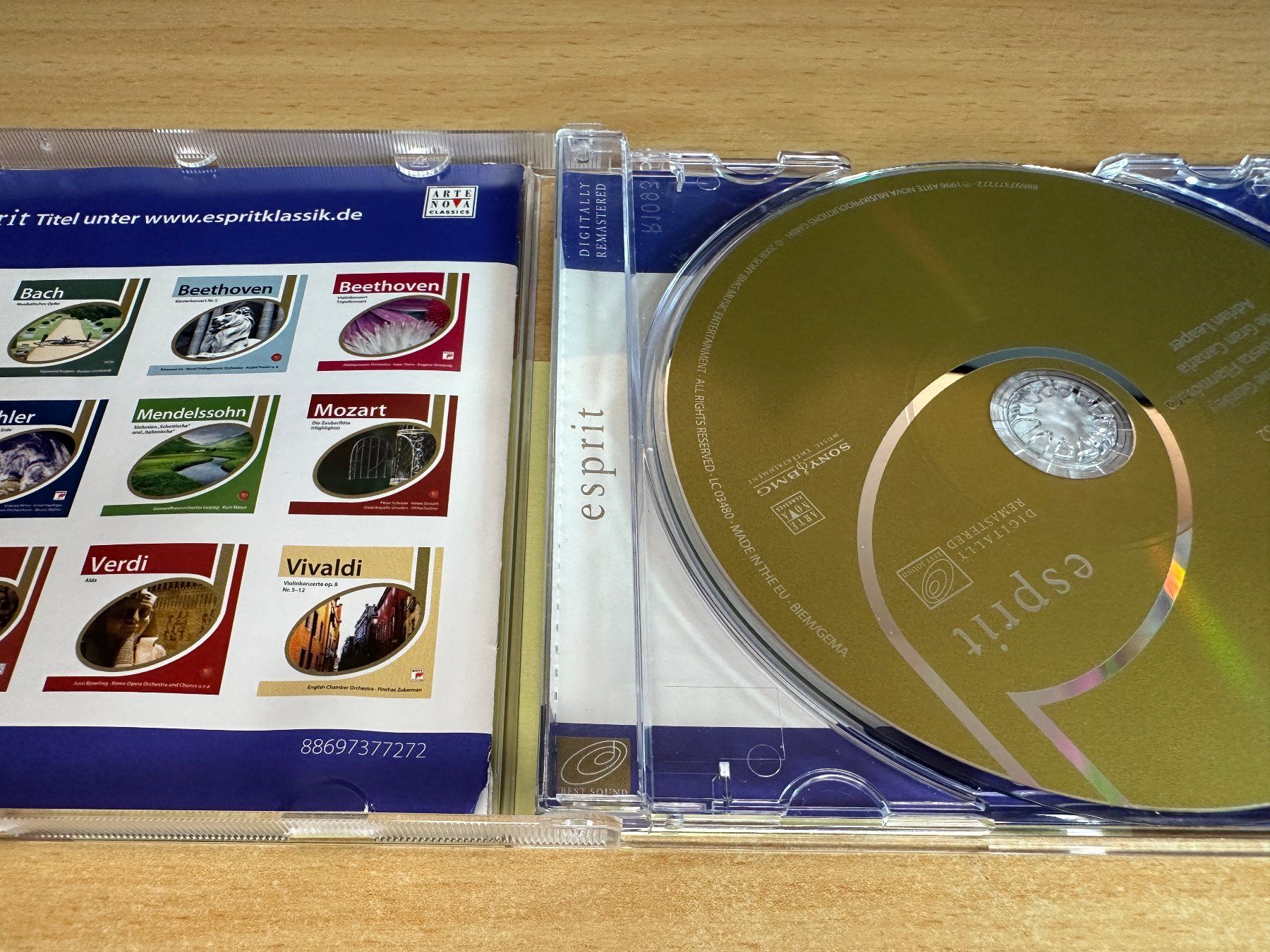 CD: Sibelius Violinkonzert - Sinfonie Nr.5 – Usato da Rikon im Tösstal venduto da Alpenmutz 2