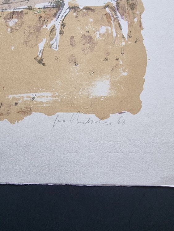 GEO BRETSCHER LITHOGRAPHIE SIGNIERT NUMMERIERT 4