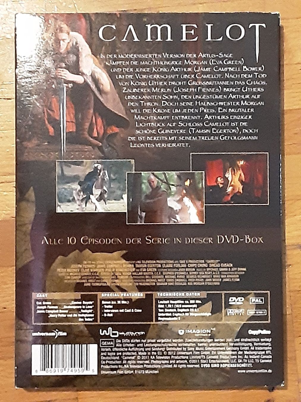 Tutti i DVDs: Camelot - Serie - 3 DVD – Usato da Wallisellen venduto da Sawr 1