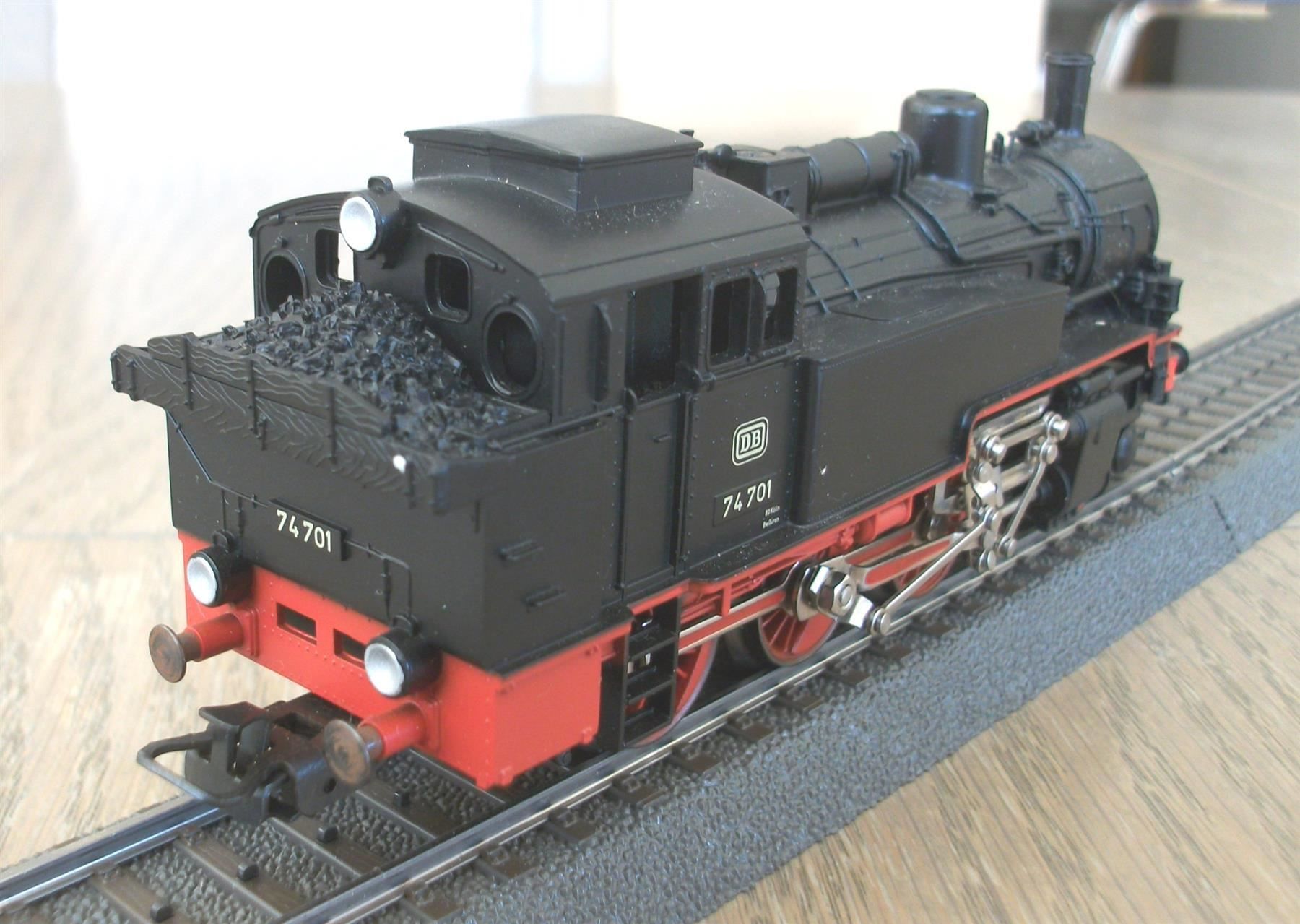 Märklin Modellini di ferrovie: Tender-Dampflokomotive BR 74, delta/digital – Nuovo (secondo la descrizione) da St. Moritz venduto da Manu7500 2