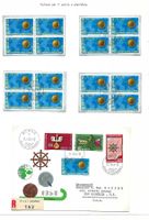 1954: WERBEMARKEN (FUSSBALL WM+); FDC+VIERERBL.ET-0+ 1220.-+
