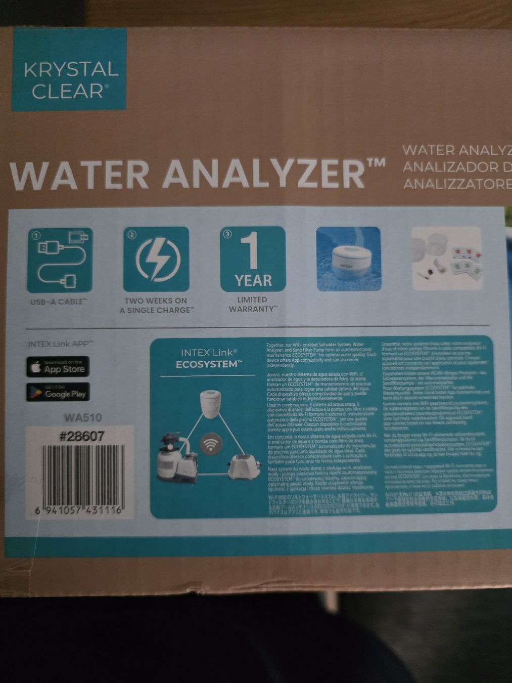 Misurare: INTEX Wasser Analyser Krystal Clear neu – Nuovo e nell'imballaggio originale da Kallnach venduto da IT-Superheld87 2