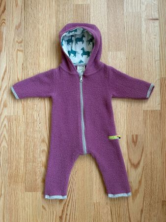 Loud + Proud Overall aus Wollfleece, Grösse 50/56