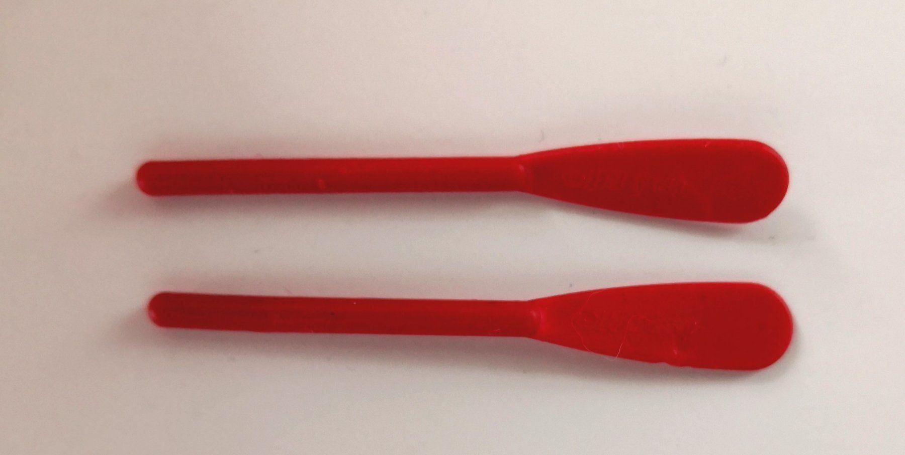 Lego Giocattoli: LEGO 6285 - 2x Red Paddle, Utensil Oar – Usato da Brunnen venduto da Wika-Shop