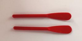 LEGO 6285 - 2x Red Paddle, Utensil Oar