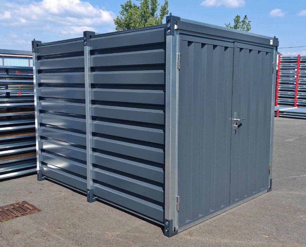 Contenitori edile: ✅ 3m Lagercontainer in Anthrazit Grau / Material- Container – Nuovo e nell'imballaggio originale da Zürich venduto da max_82mz