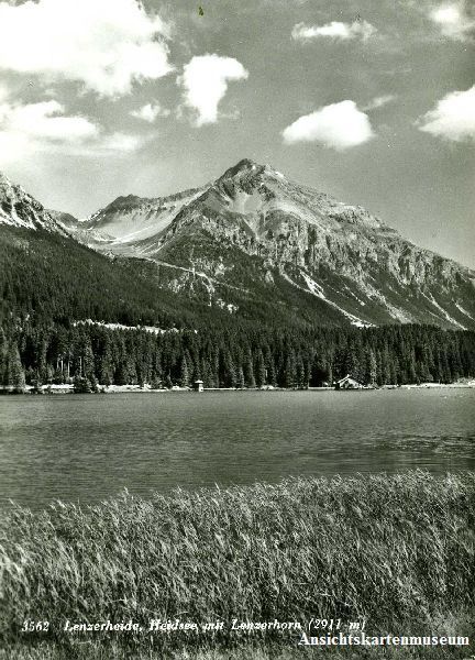 Cartoline postali: Lenzerheidsee + 1953 – Usato da Emmenbrücke venduto da teestube