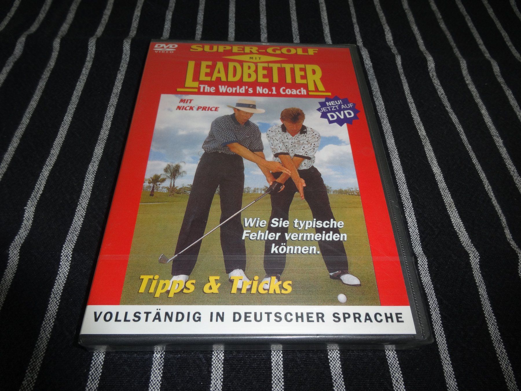 Alle DVDs: Super Golf Leadbetter Tipps und Tricks Golflehr DVD – Neu und originalverpackt aus Neerach von jenny062