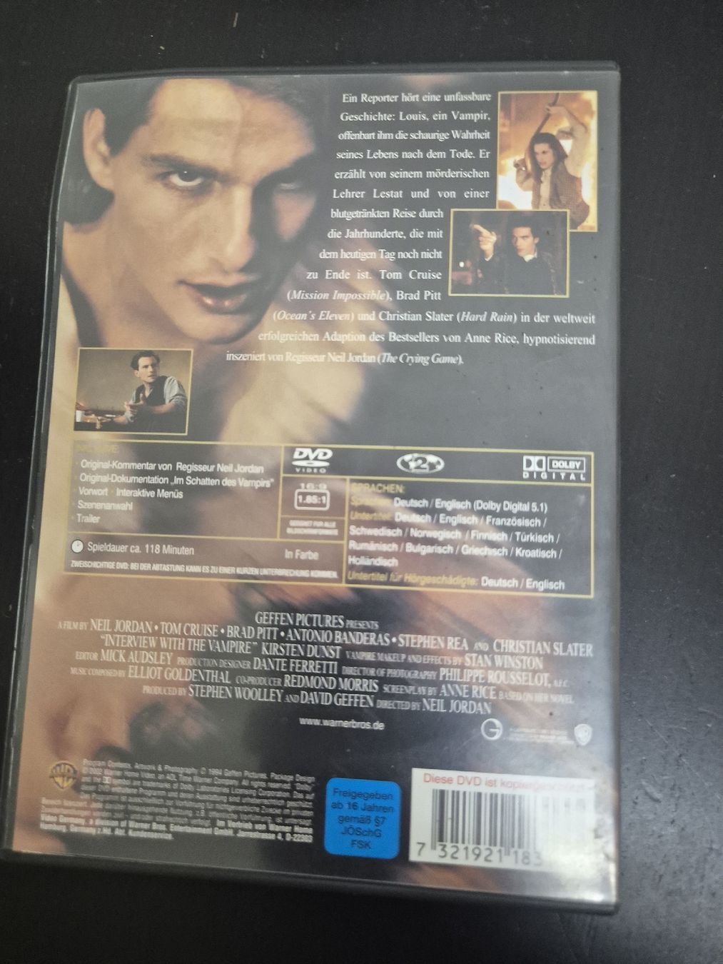 Tutti i DVDs: Interview mit einem Vampir DVD Special Edition – Usato da Wald ZH venduto da _Hotarubi_ 1