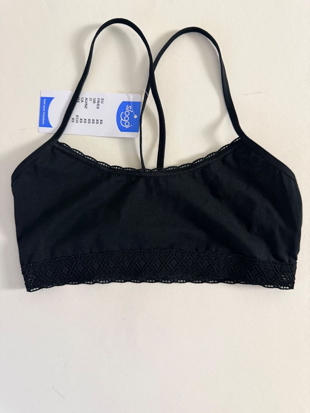 Sloggi Altra biancheria intima: SLOGGI, Top EverNew LACE, Grösse XS, Farbe Schwarz – Nuovo e nell'imballaggio originale da Rudolfstetten venduto da gst_g7xl 4