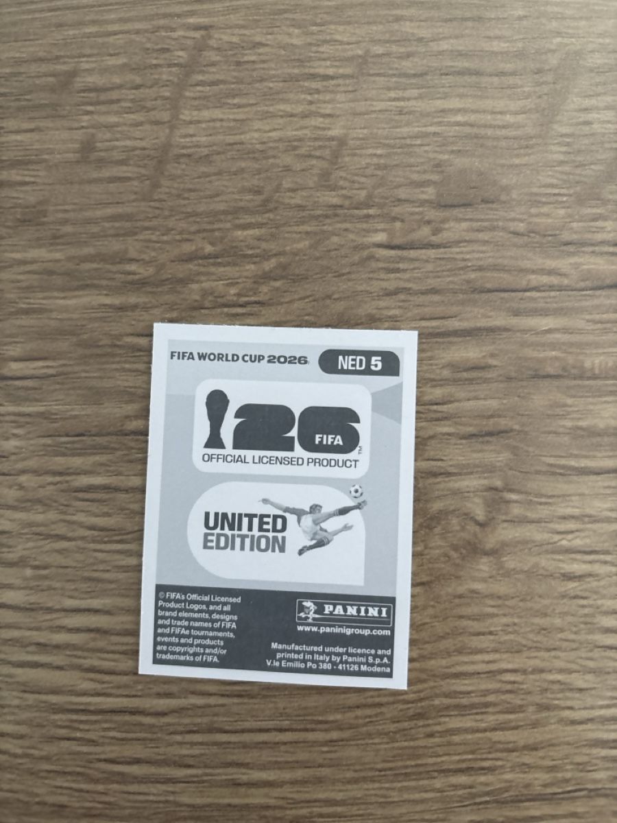 Panini Carte collezionabili: Panini Fifa WM 2026, NED5 – Nuovo (secondo la descrizione) da Niederwil AG venduto da pat_l6fn 1