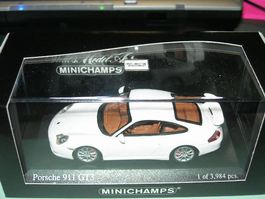 Porsche 911 GT3 2003 weiss * Minichamps 1:43