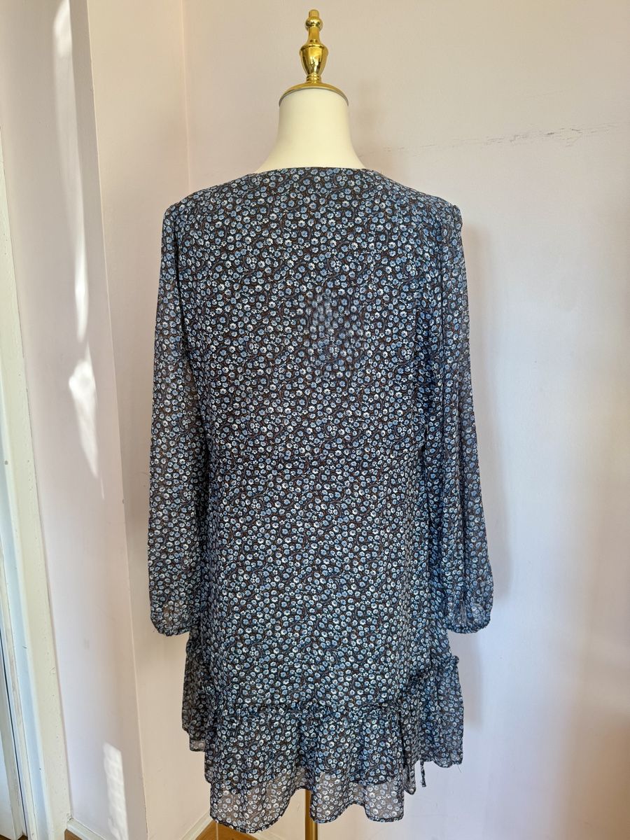 Mango Vestiti: Robe fleurie Mango taille M - cintrée – Usato da Lausanne venduto da Stephaniesdressing 6